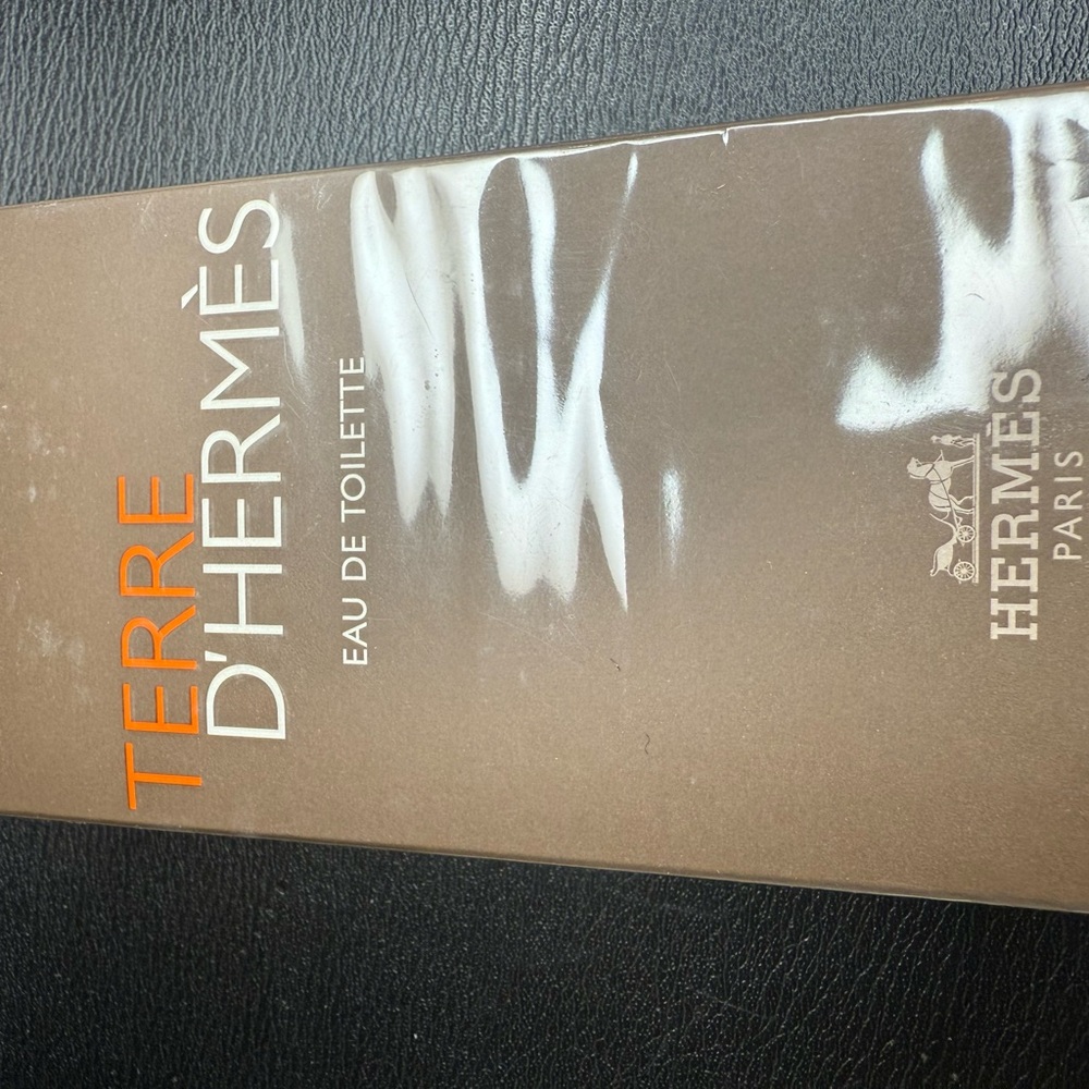 Hermes Terre D'Hermes Eau de Toilette - Brown and Orange